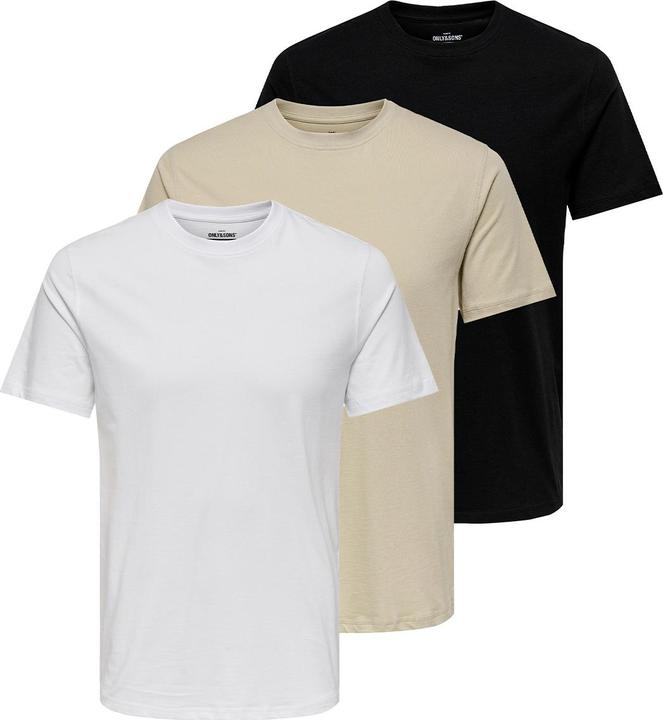 Beige, White, Black