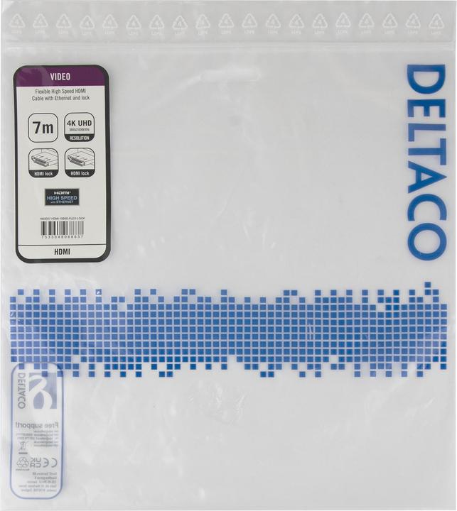 Image du produit Deltaco HDMI-1060D-FLEX-LOCK