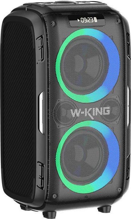 Immagine prodotto W-king Altoparlante Bluetooth senza fili T9 Pro 120W (nero) (Attivo, 1x 120 W)