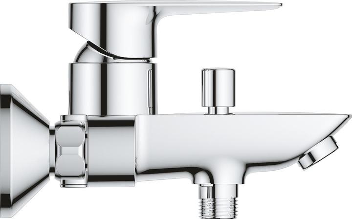 Actual product image Grohe StartEdge bath mixer, with metal lever, temperature limiter, energy-saving, chrome