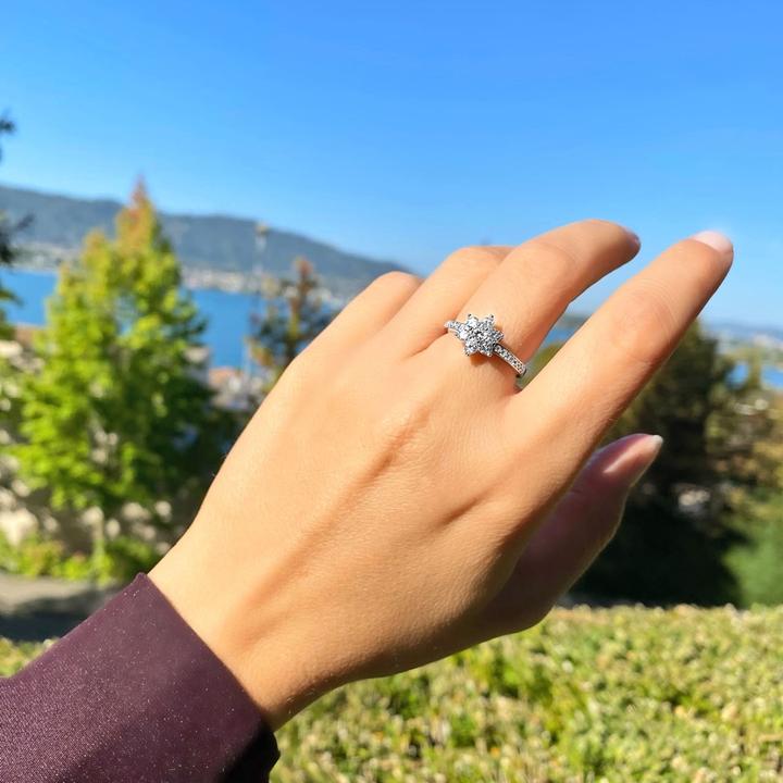 Image du produit Candy Bague Cherry Blossom, argent sterling 925 (50, Argent 925)