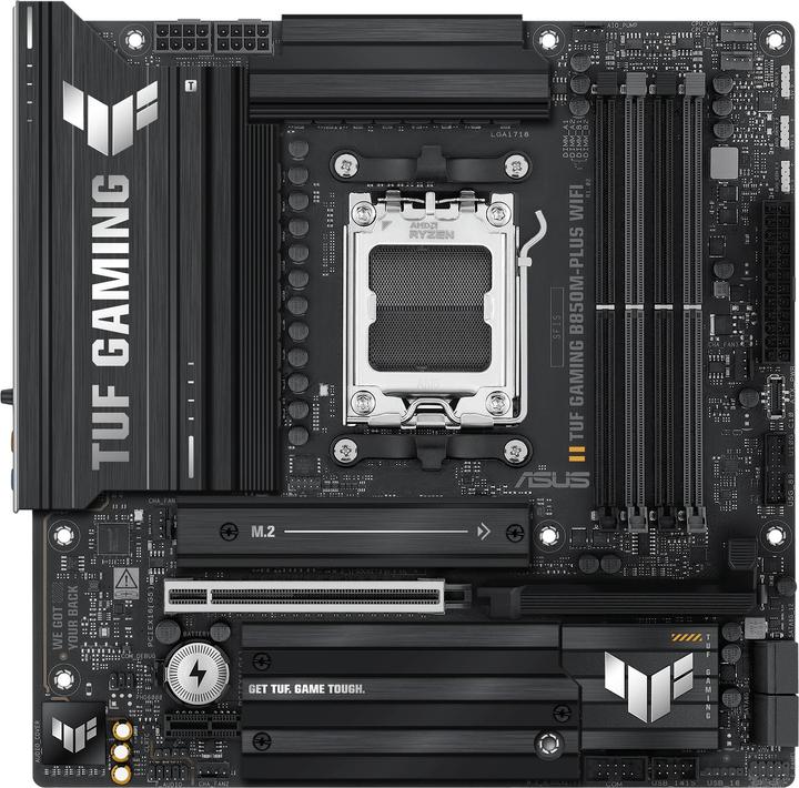 Produktbild ASUS TUF Gaming B850M-Plus Wifi (AM5, AMD B850, mATX)