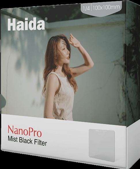 Produktbild Haida Nanopro Mist Black 1/4 Filter 100 x 100 mm (Diffusionsfilter, 10000 mm)