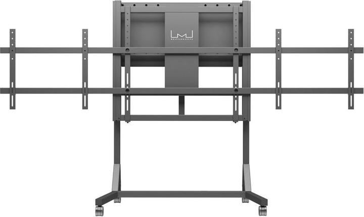 Actual product image Multibrackets MB Motorised Dual TV Stand, black/0440 (84", 160 kg)