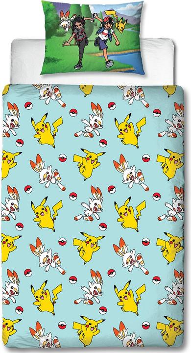 Actual product image Björna Bed Linen - Adult Size 140 x 200 cm - Pokemon (POK418)