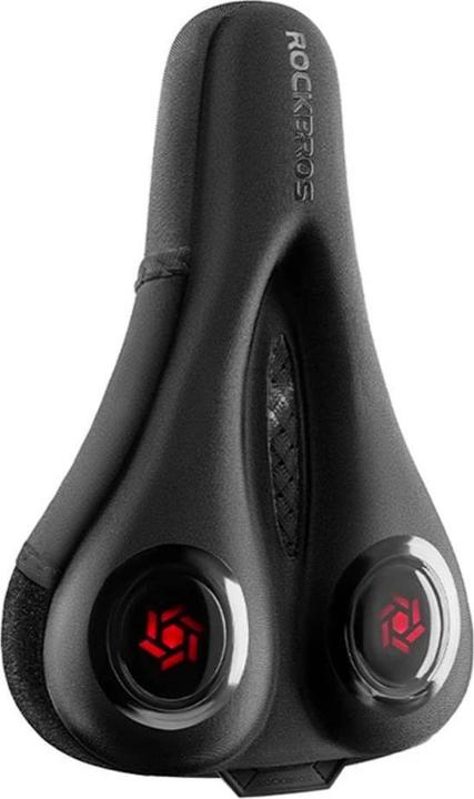 Produktbild Rockbros LF044R Sattelbezug + Regenschutz – Schwarz und Rot