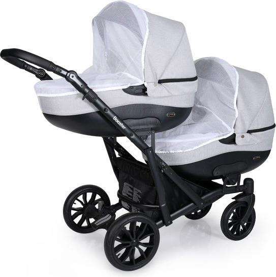 Image du produit Kunert Poussette jumelle Booster 01 grise 2en1
