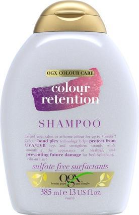 Ogx Colour Retention Shampoo mit Bond Plex Technologie 385ml (Flüssiges Shampoo)