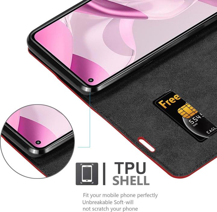 Image du produit Cadorabo Book Invis. Étui magnétique (Xiaomi Mi 11 Lite, Xiaomi Mi 11 Lite 5G, Xiaomi Mi 11 Lite 5G NE)