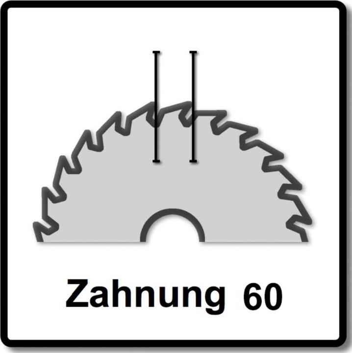 Produktbild Bosch Professional Zubehör Kreissägeblatt Expert for Wood, 254 x 30 x 2,4 mm, 60