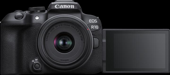 Productafbeelding Canon EOS R10 Kit (18 - 45 mm, 24.20 Mpx, APS-C / DX)