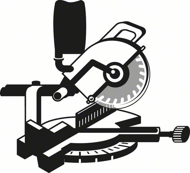 Produktbild Bosch Professional Zubehör Kreissägeblatt Expert for Multi Material, 254 x 30 x 2,4 mm, 80