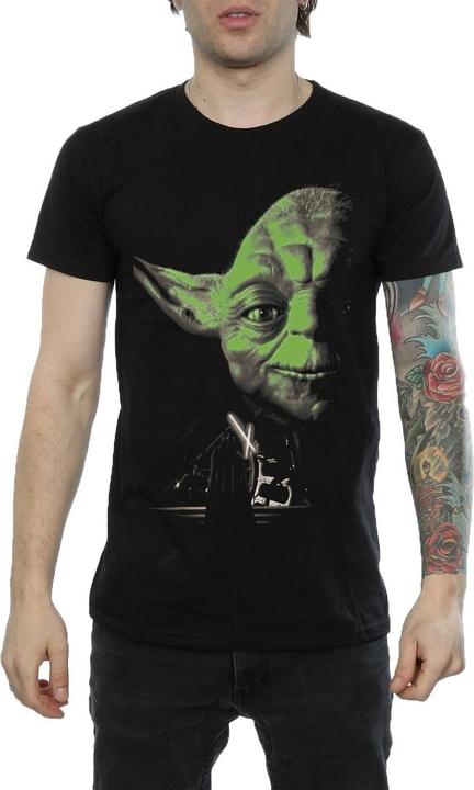 Produktbild Star Wars Yoda Green Face TShirt (L)