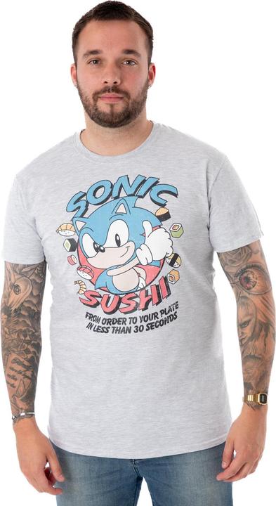Immagine prodotto Sonic The Hedgehog Maglietta Sushi Maniche Corte Uomo (S)