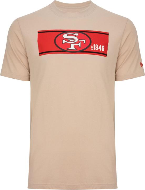 New Era Shirt - NFL SIDELINE San Francisco 49ers stone - XXL (XXL)