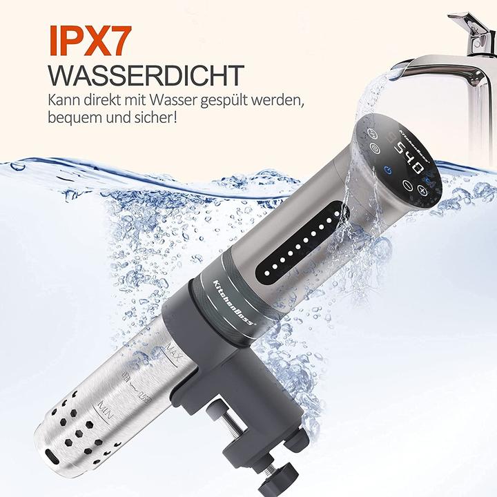 Actual product image KitchenBoss Precision cooker (EU plug)