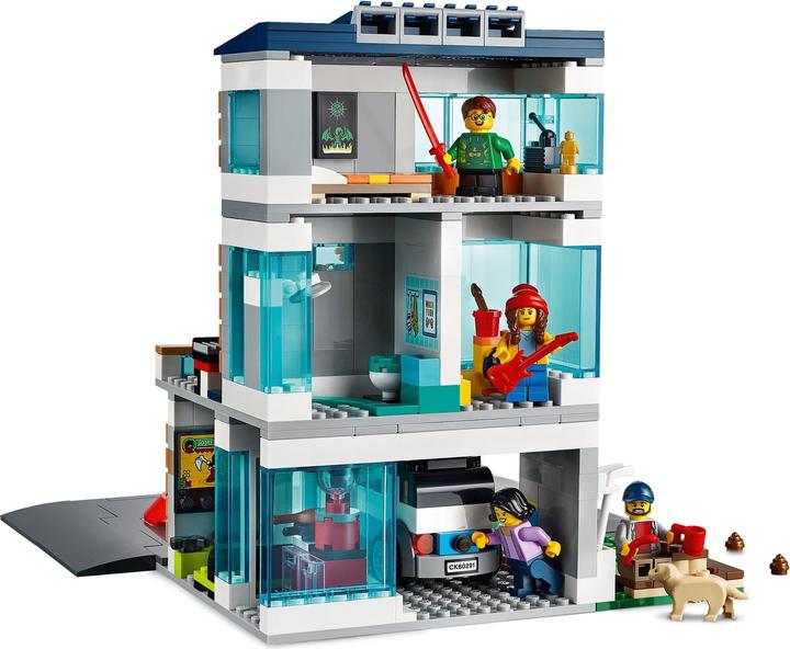 Produktbild LEGO Modernes Familienhaus (60291, LEGO City)