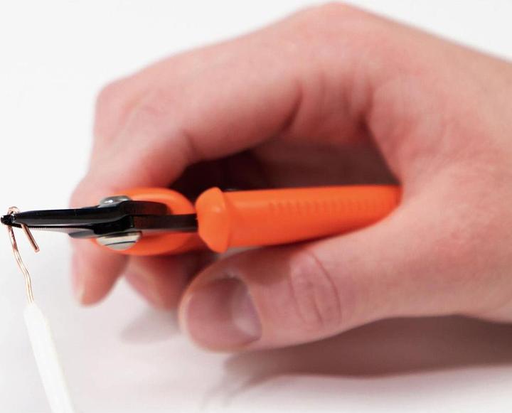 Actual product image Delock Needle nose pliers for precise work, 14.2 cm Orange (142 mm)
