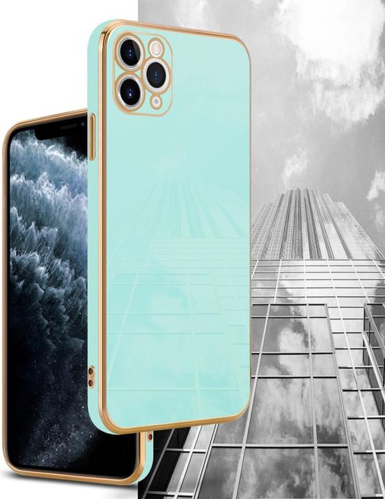 Produktbild Cadorabo Hülle für Apple iPhone 12 PRO MAX im TPU mit Kameraschutz LM130 Style (Apple iPhone 12 Pro Max)
