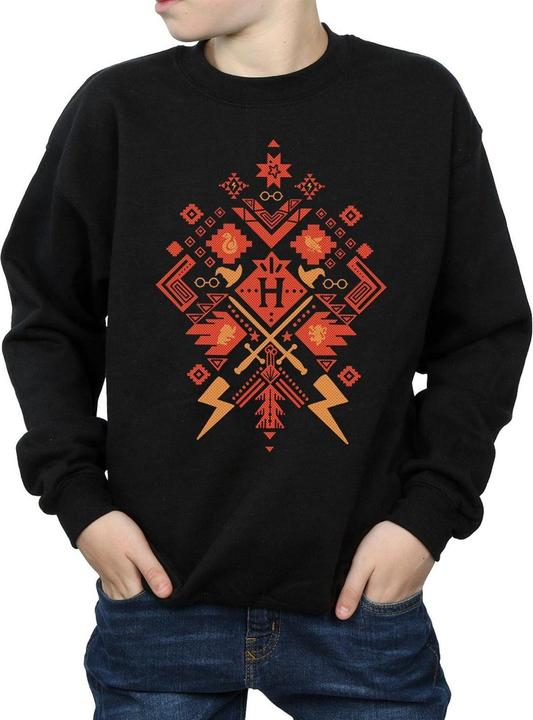 Immagine prodotto Christmas Fair Isle Felpa Ragazzi (140, 146)