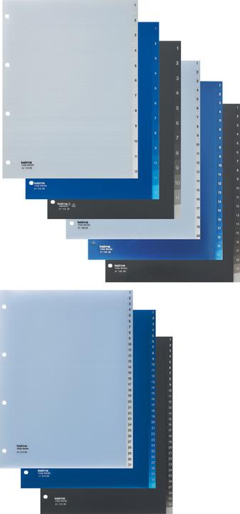 Immagine prodotto Kolma Indice A4 Vista 1-12 12 pezzi trasparente incolore