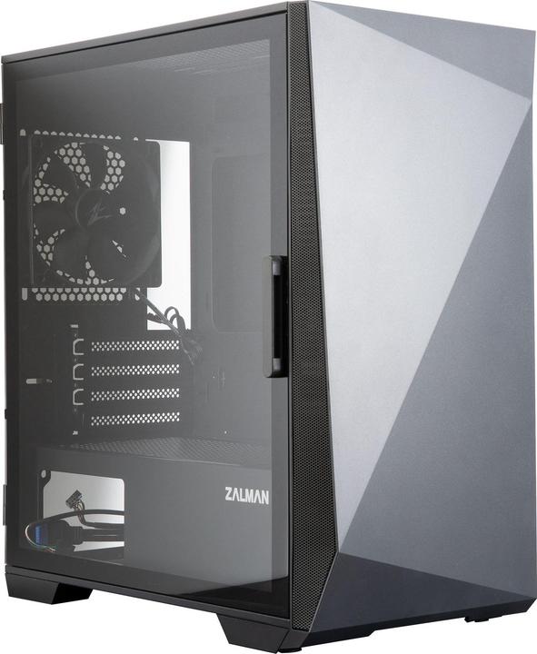 Productafbeelding Zalman Z1 Iceberg ATX Mid Tower PC zwarte kast (mATX, Mini-ITX)