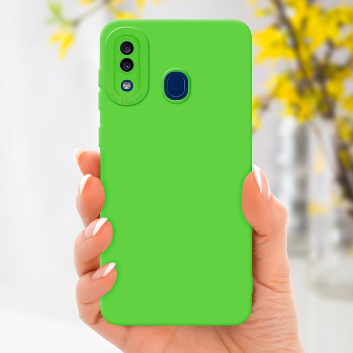 Actual product image Cadorabo Case for Samsung Galaxy A20 / A30 / M10s in TPU Fluid LM162 Style (Samsung Galaxy A20, Samsung Galaxy M10s, TCL A30)