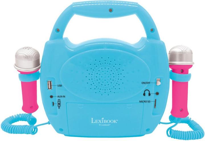 Image du produit Lexibook Lecteur de musique numérique portable Unicorn avec 2 micros (MP300UNIZ)