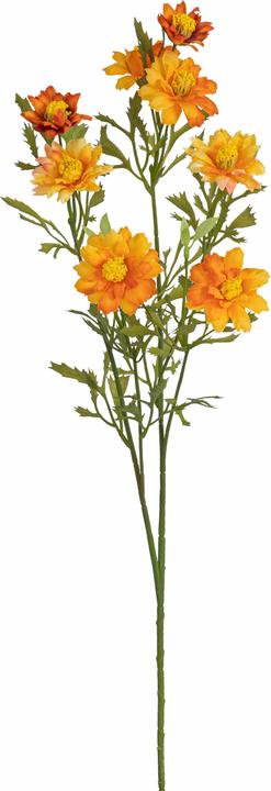 Botanic-Haus Kunstblume Blütenzweig Orange, 68 cm (68 cm)