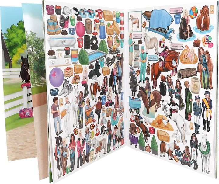 Produktbild Magni Stickerbuch Miss Melody Stickerworld