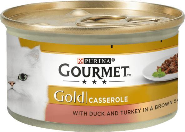 Image du produit Gourmet Casserole de canard et de dinde 85g (Senior, Adulte, 1 pcs, 85 g)