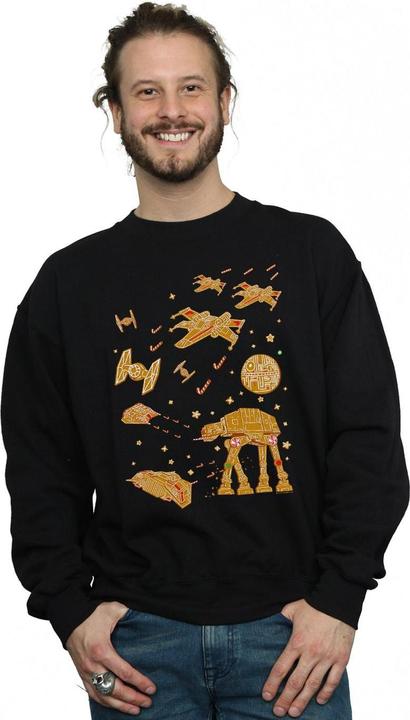 Immagine prodotto Star Wars Gingerbread Battle Felpa Uomo (L)