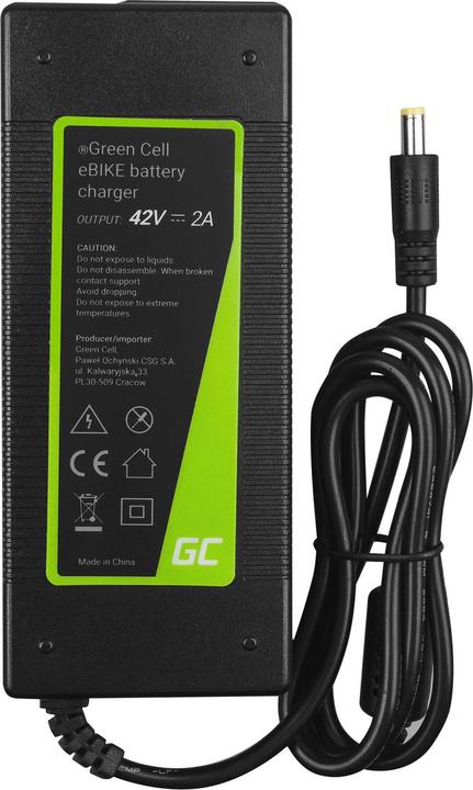 Produktbild GreenCell eBike 36V 7.8Ah E-Bike Li-Ion Frame Type with charger - 7.800 mAh (281 Wh, E-Bike Akku)