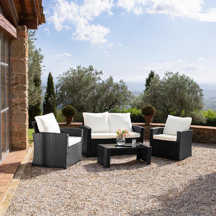 Immagine prodotto tectake Salottino in rattan Lucca