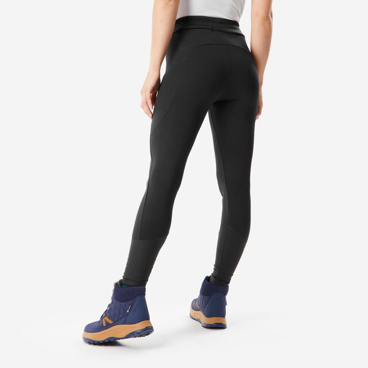 Produktbild Quechua Leggings Damen warm wasserabweisend Winterwandern - SH500 (W33/L31)