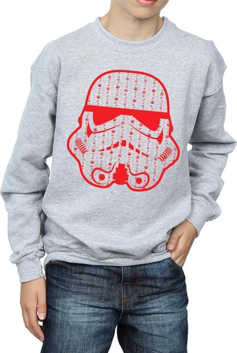 Immagine prodotto Star Wars Christmas Stormtrooper Helmet Felpa Ragazzi (116)