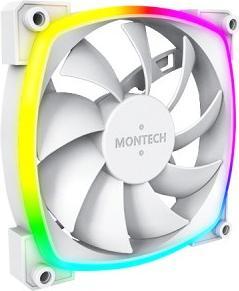 Immagine prodotto Montech Lotto di 3 Ventilatori di bocchette AX120 RGB - 12cm (Bianco) (120 mm, 3 x)