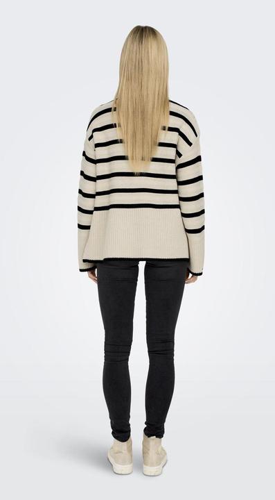 Actual product image Only Striped knit jumper (L)