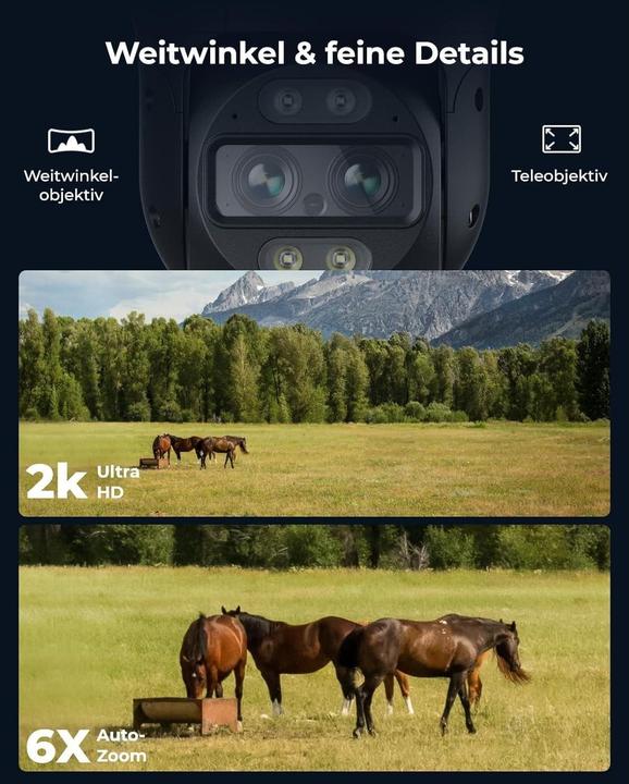 Image du produit Reolink TrackMix Wired LTE (2560 x 1440 Pixels)
