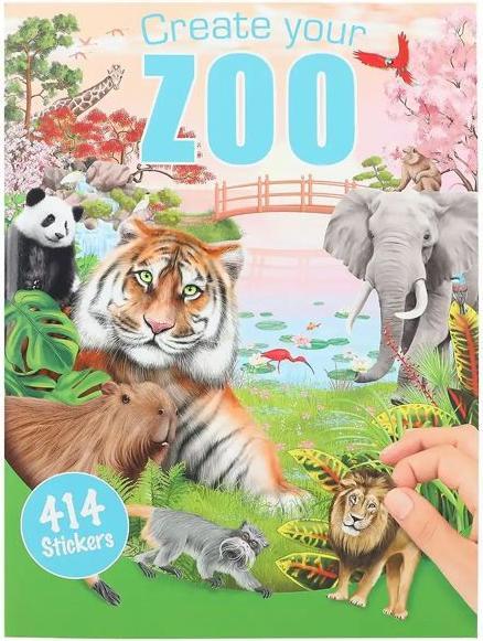 Magni Stickerbuch Create your ZOO