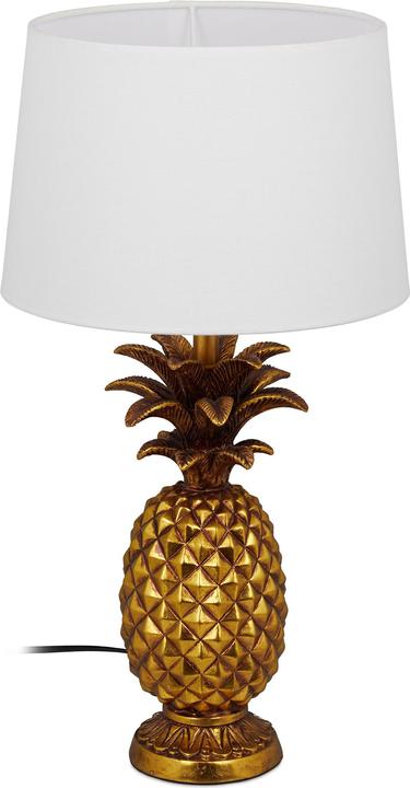 Actual product image Relaxdays Table lamp pineapple (E27)