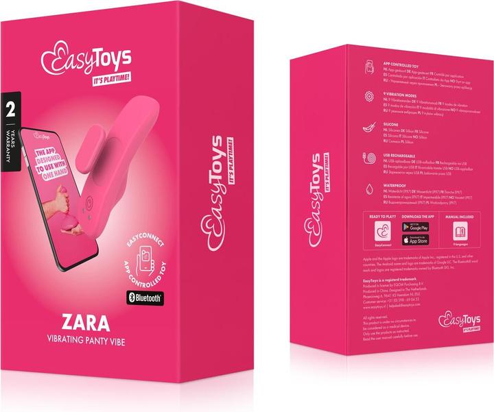 Actual product image Easytoys EasyConnect - Panty Vibrator app controlled