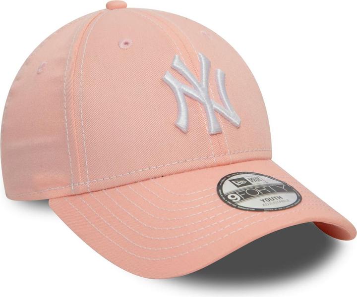 Produktbild New Era 9Forty Kinder Youth Cap New York Yankees Pastel Pink (55, 56)