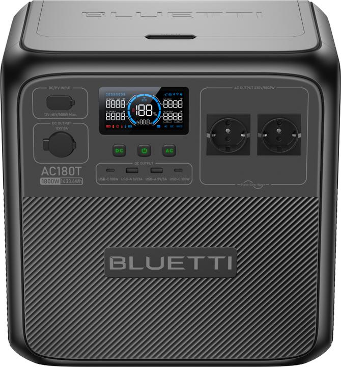 Immagine prodotto Bluetti AC180T (1433 Wh, 26.50 kg)