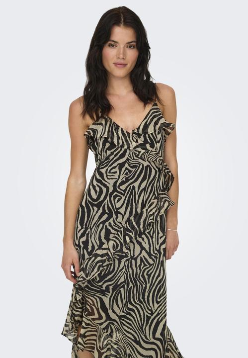 Image du produit Only Coupe normale Col en V Robe midi (S)