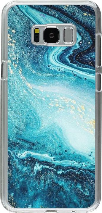 Produktbild PhoneLook Hülle transparent Sea Foam Blue (Samsung Galaxy S8+)