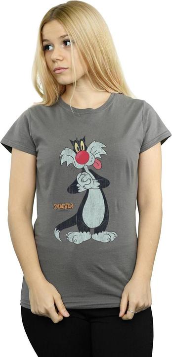 Immagine prodotto Looney Tunes Sylvester Distressed Maglietta Donna (XL)