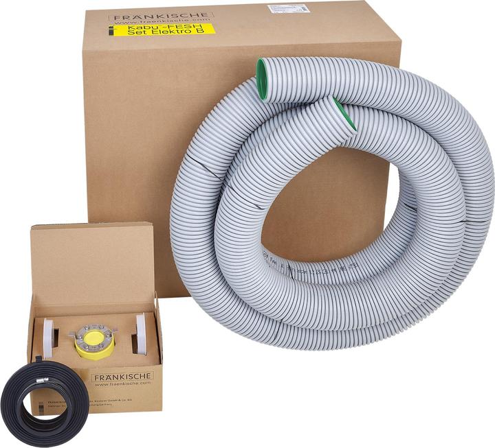 Immagine prodotto Fränkische Rohrwerke Kabu-FESH Set Elektro 110/6 B per case unifamiliari (Tubo cavi, 600 cm)