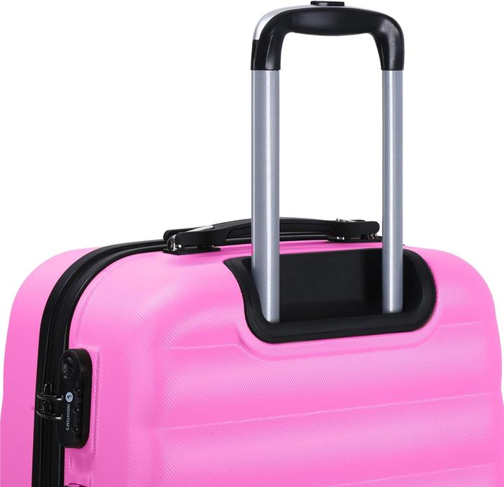 Immagine prodotto Int'x 2-teiliges Hartschalenkoffer-Set mit Zwillingsrollen & Zahlenschloss (91 l, M (50 - 90l), L (90 - 115l))