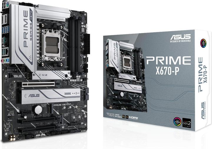 Image du produit ASUS Prime X670-P (AM5, AMD X670, ATX)